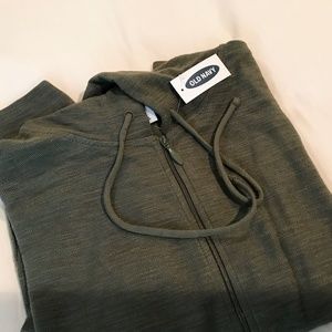 NWTags Hooded Zip Sweatshirt - Size MTall